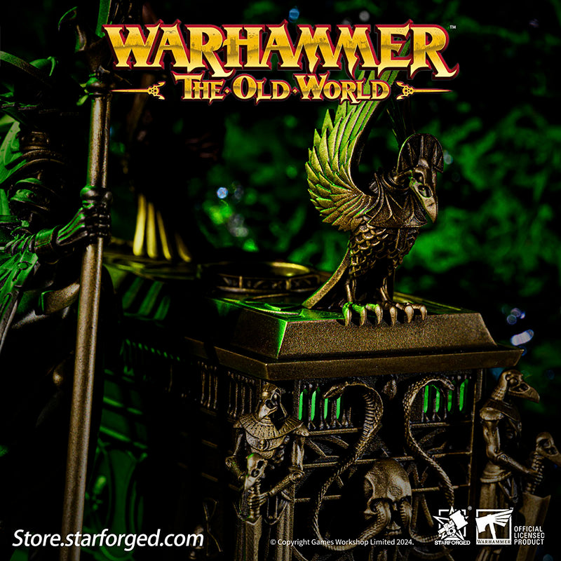Starforged The Old World Warhammer Casket of Souls Incense Burner Tomb King dynasty Lords Aromatherapy Diffuser Other